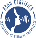American Speech-Language-Hearing Association (ASHA) certified